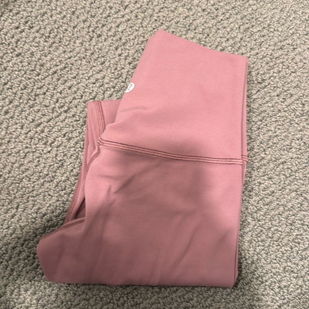Lululemon align leggings size 2 25” inseam mauve